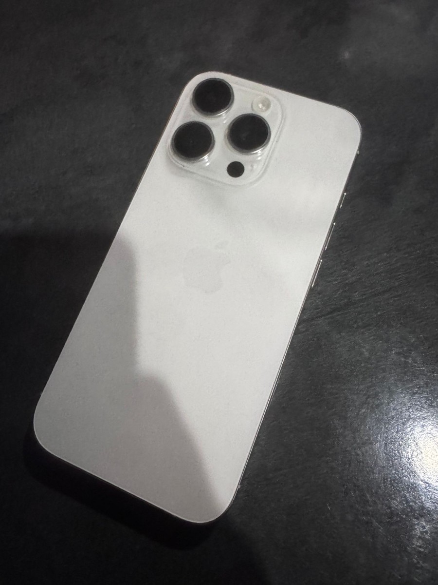 Apple iPhone 16 Pro - 128 GB - White Titanium (Unlocked) | eBay