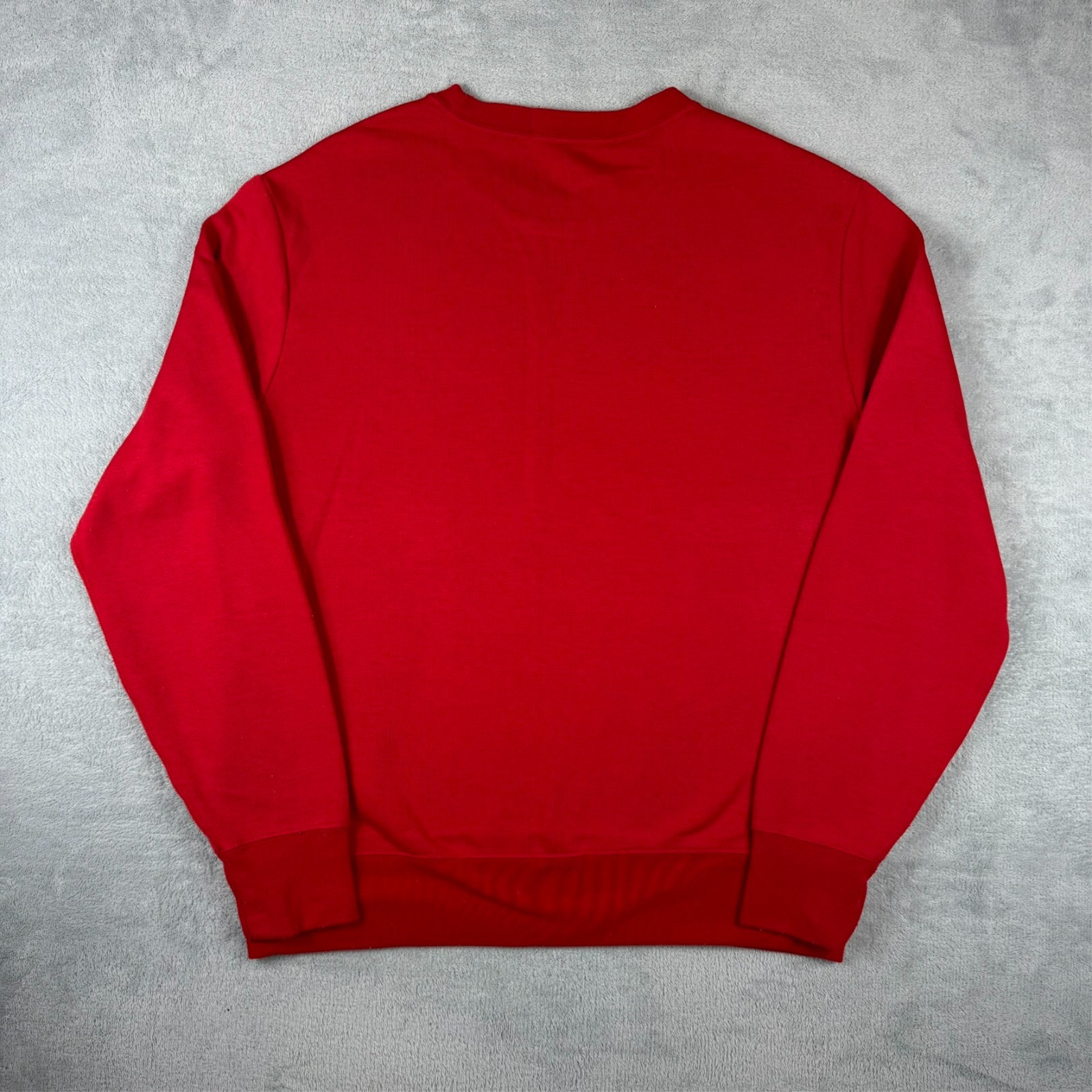 Vintage Ralph Lauren Polo Sport 2000's Red Spellout Medium Pullover Sweatshirt image 8