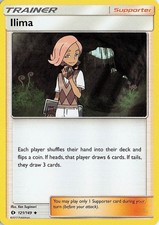 Ilima 121/149 SM Base Set Pokemon NM
