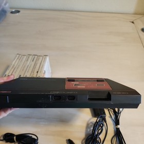 Sega Master System Black, Games Bundle, Tested And Working