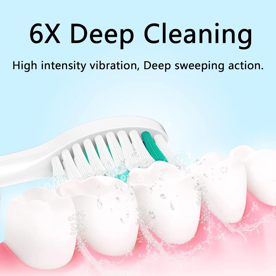 Cabezales de cepillo de dientes de repuesto Aoremon compatibles con Philips sonicare serie E, Foto 3 de 4