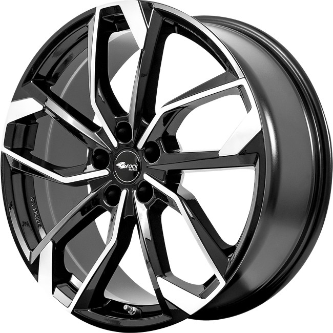 RC-DESIGN RC34 Schwarz Glanz Voll-Poliert (Sgvp) 7X17 Et 45 Lk 4 100 Alufelgen 1-image