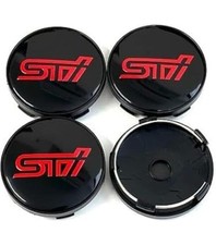 Subaru Genuine Set Of 4 Factory 2007-2021 Wrx Sti Center Caps Pn 28821fe141