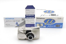 Near MINT Olympus mju II 115 VF 35mm Point Shoot AF Film Camera JAPAN