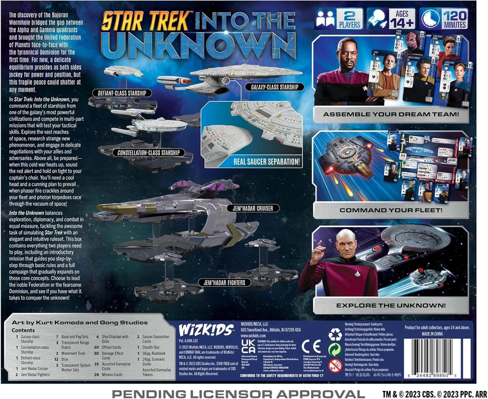 Star Trek Into the Unknown: Federation vs. Dominion Core Set Foto 2 de 2