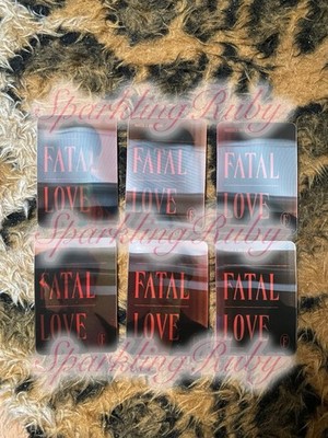 Monsta X Fatal Love Lenticular Album Full Photocard Set