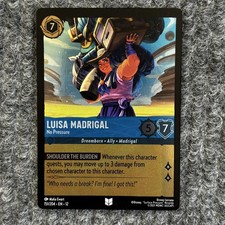 Disney Lorcana Wilds Unknown Luisa Madrigal 151/204 Foil Uncommon