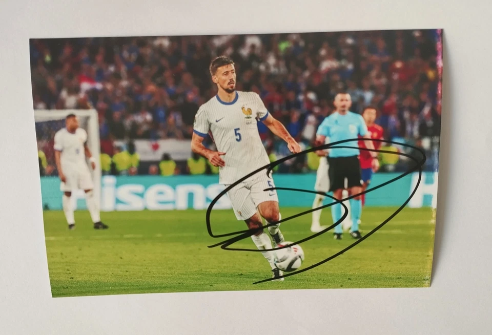 AUTOGRAPHE ORIGINAL CLÉMENT LENGLET PHOTO 10X15 JOUEUR FRANCE BENFICA AUTÓGRAFO - Photo 1/1