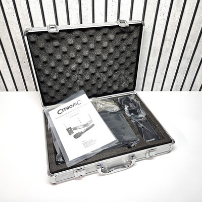 Citronic MU16N Funkmikrofonsystem UHF (863,35-864,95Mhz) mit Koffer - Neu