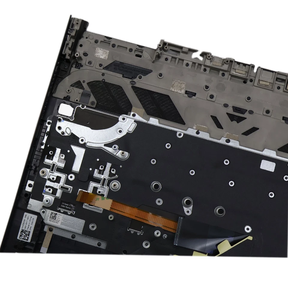 Nuevo teclado Dell G15 5530 5531 5535 15,6" reposamanos RGB blanco retroiluminado 025CCM EE. UU. Foto 4 de 4