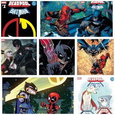     MARVEL DC : DEADPOOL BATMAN #1 Variants -...