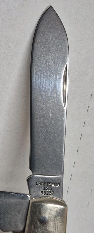 Vintage Craftsman 95237 USA Electricians Knife - Excellent Condition  - Image 3 of 4