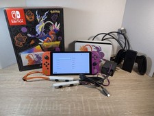 Nintendo Switch OLED Pokemon Scarlet Violet Bundle Box Case CandyCon Splatoon 2