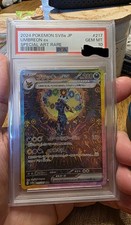 Pokemon TCG Umbreon ex Holo Special Art Rare SV8a 217/187 JP PSA 10