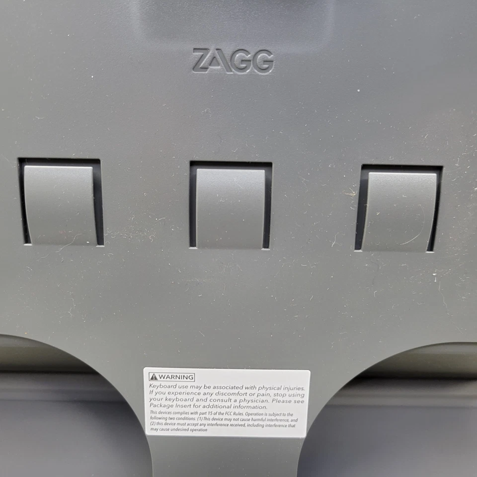 Funda con teclado ZAGG Messenger Folio 2 para iPad 7 8 9 Gen y Air 3rd Tablet™ Foto 4 de 4