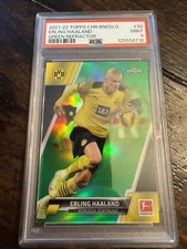 Erling Haaland [Gold RayWave] #30 Prices | 2021 Topps Chrome