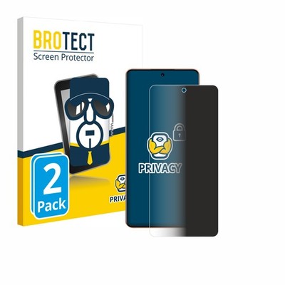 2x Blickschutz Folie für realme P4 Pro 5G Displayschutz Privacy