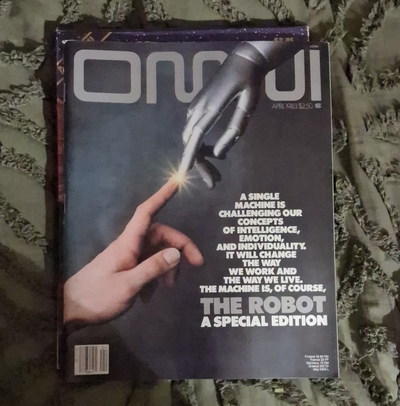 Omni Magazine April 1983 Special Edition Robots & AI English