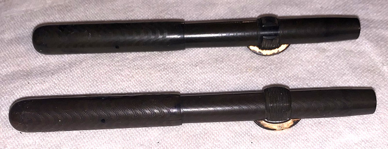 2  Vintage  CRESCENT-FILLER  Fountain Pens