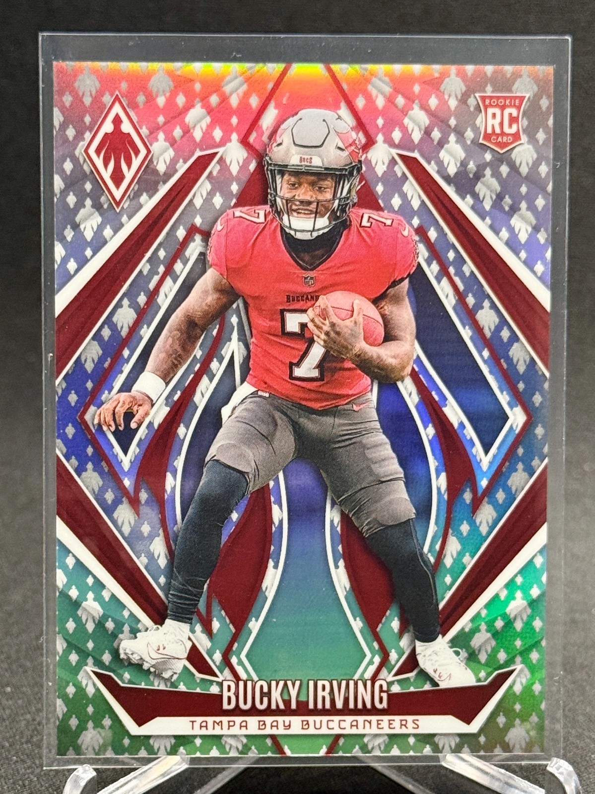 2024 Panini Phoenix #166 - Bucky Irving - Phoenix Parallel /399 - Buccaneers RC