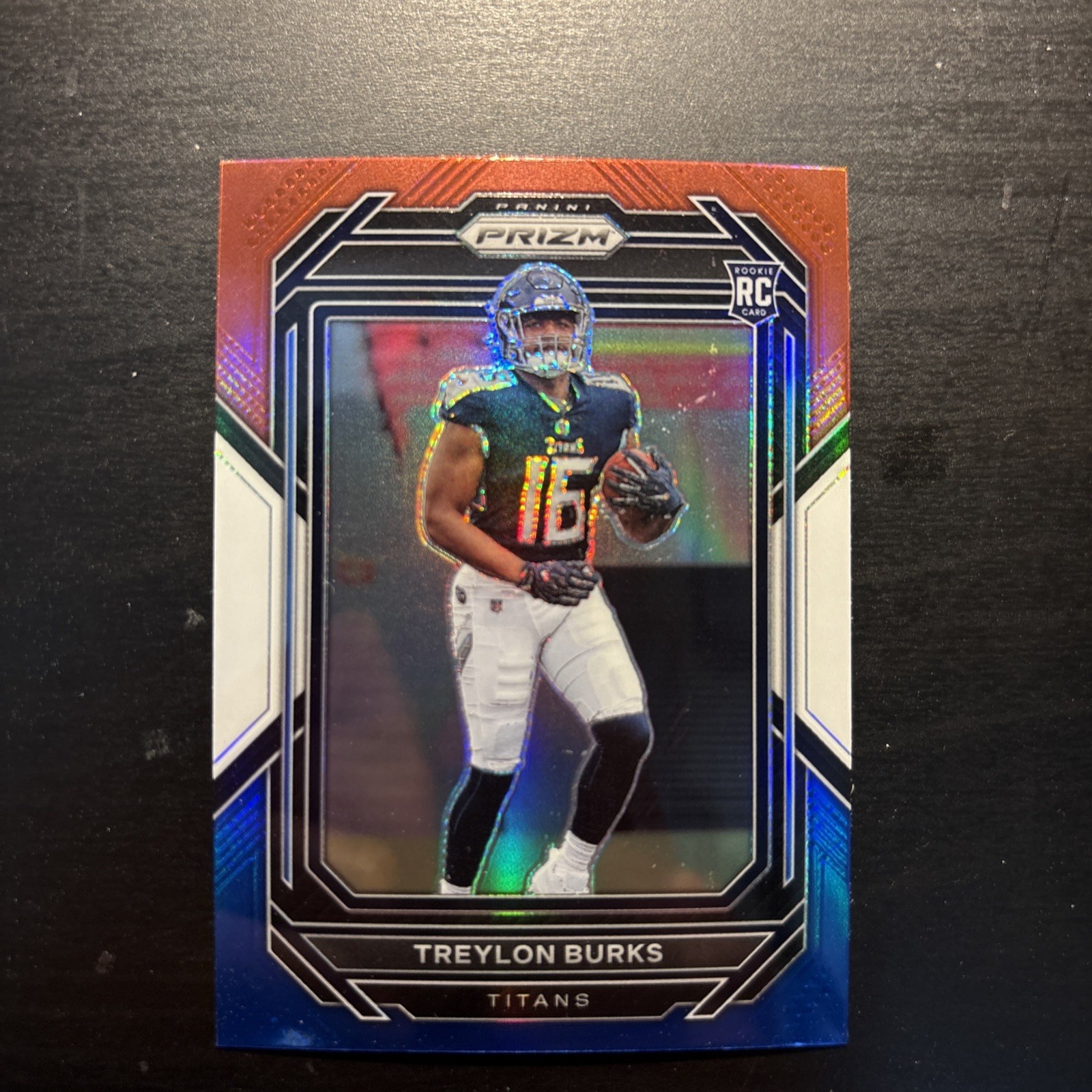 Treylon Burks 2022 Panini Prizm Rookie #313 Red White & Blue Prizm (RC) Titans