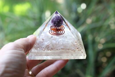 Generatore Protezione Energia Ametista E Quarzo Trasparente - Foto 11