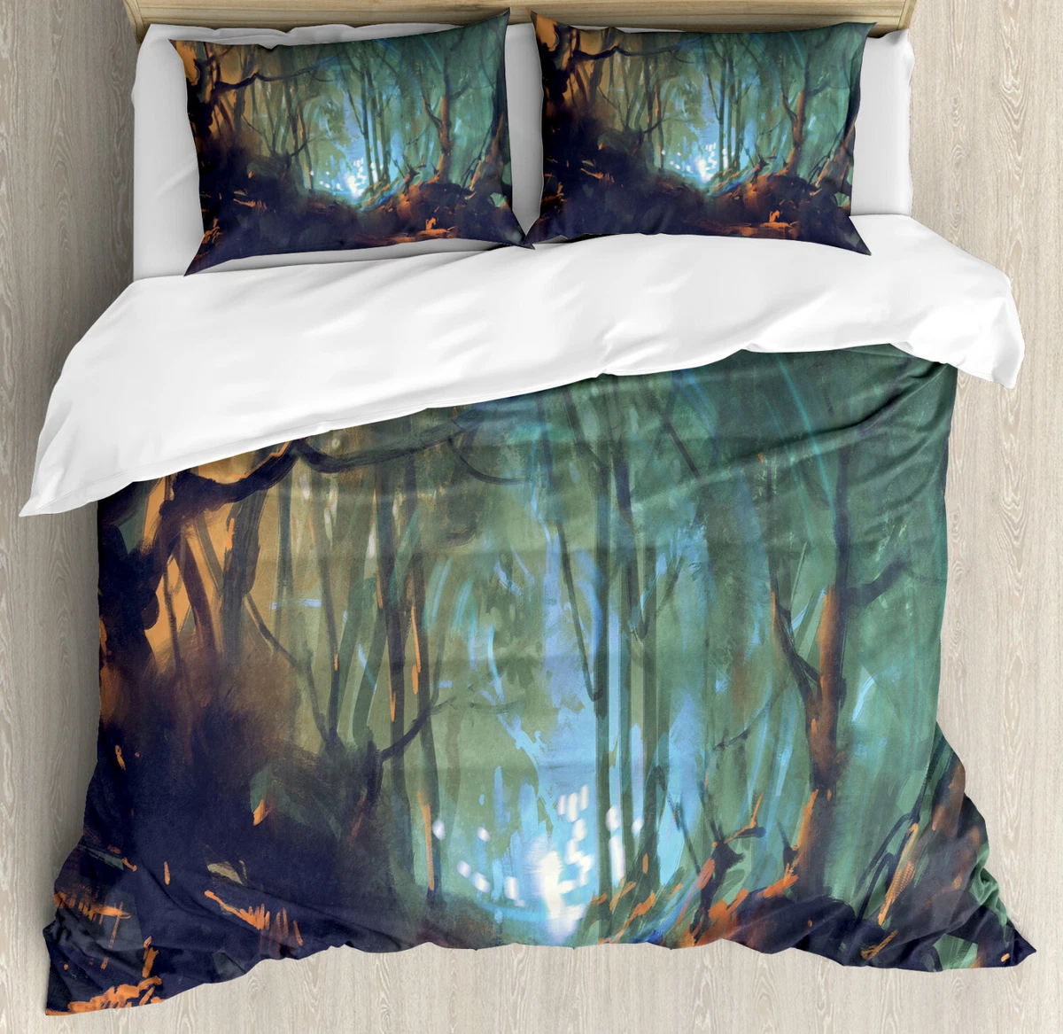 Dark teal cheap euro shams