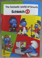 Schleich Peyo Smurf Collector's Booklet Catalogue 1995 5th Edition