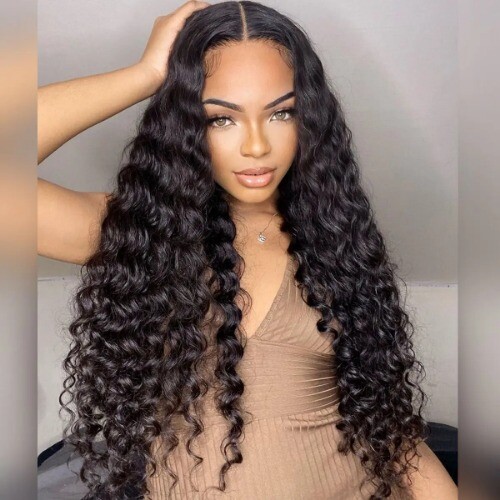 Glueless Wig Reay Human Hair 5×5 6x4 HD Lace Closure Wig 30 32 Inch Deep Wave - 第 7/12 張圖片