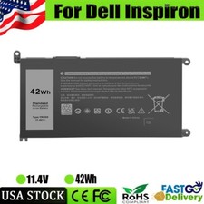YRDD6 BATTERY FOR DELL INSPIRON 3493 3582 3583 3584 3593 3793 5480 42WH 11.4V US