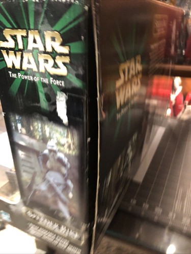 2000 Star Wars Power of the Force SPEEDER BIKE WITH SCOUT TROOPER 12" Scale - Picture 5 of 10