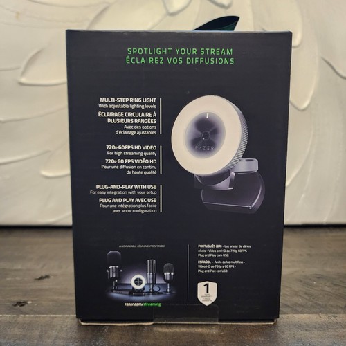 Brand New Razer Kiyo Broadcasting Camera With Illumination, Streamer Certified! - Photo 2/4