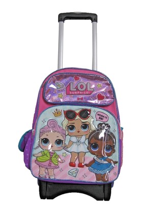 lol surprise rolling backpack