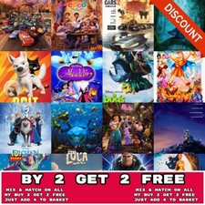 Disney Animated Movie Posters Prints Wall Art Home Decor