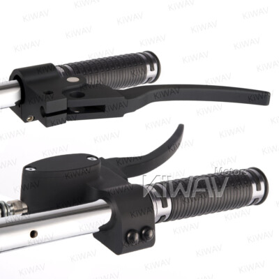 CNC Aluminum Black Handlebar Hand Control Kit for Custom Cruiser bobber Chopper