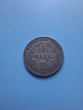 Germany 1 Mark 1905 Silver Coin **Decent Detail**