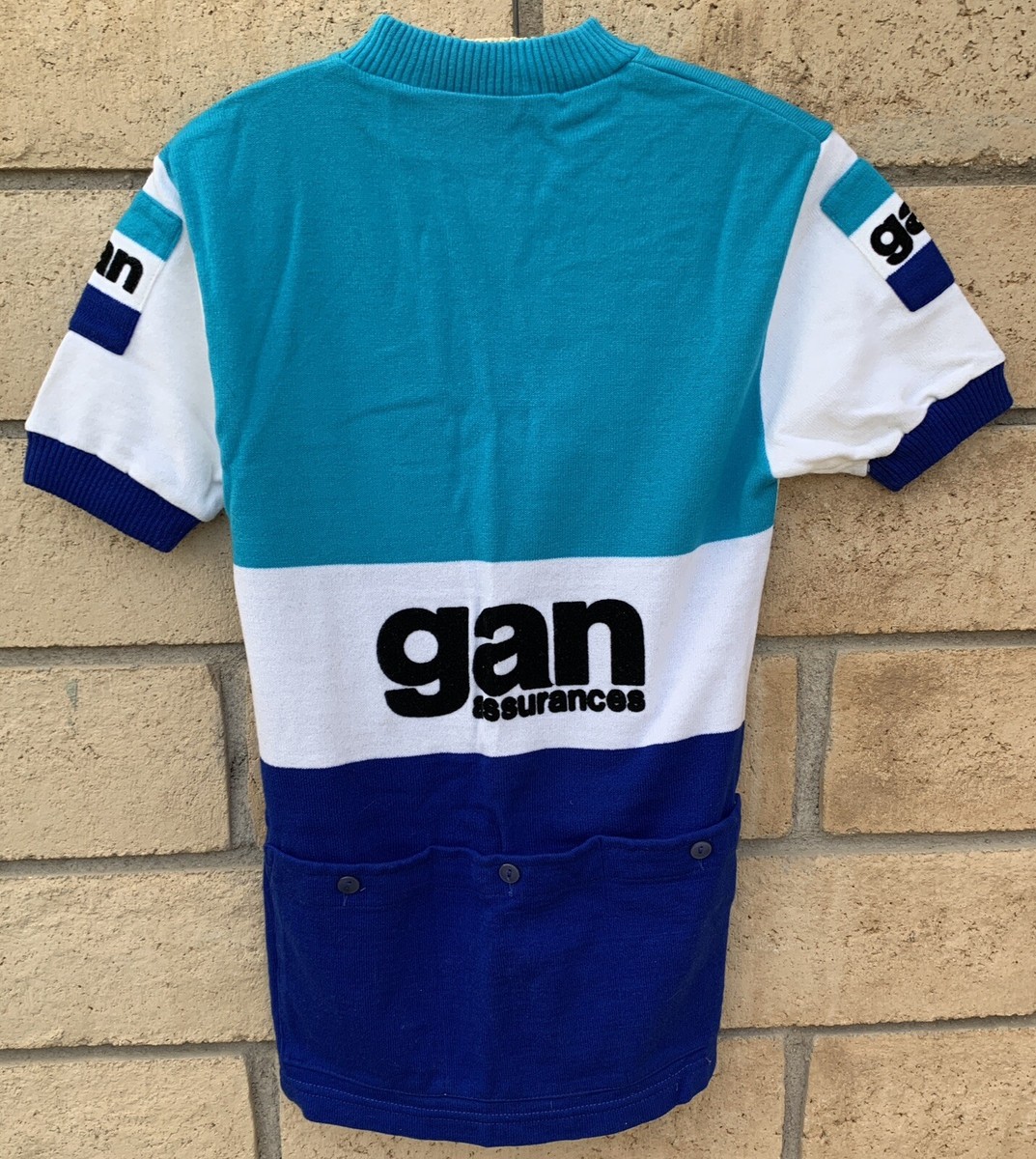 Ancien maillot de cycliste tricot rocher - France