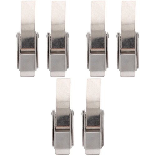3 PCS Box Tool Stainless Steel Roller Buckles Heavy Duty Pull Latch