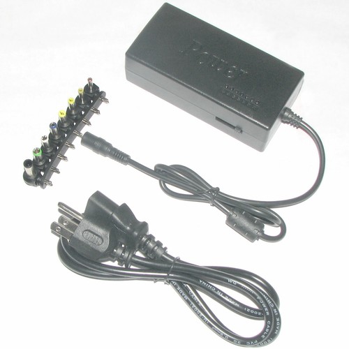 Universal Laptop Car and Airplane AC DC Adaptor 12V-24V 4-4.5A output multi plug - Picture 6 of 12