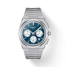 ​TISSOT PRX AUTOMATIC CHRONOGRAPH Blue Dial Watch T137.427.11.041.00