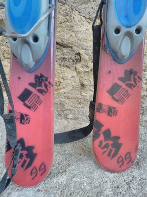 Snowblade Queshua MRZ 400 99,9 Cm - Miniskis/miniski Patinettes - Occasion