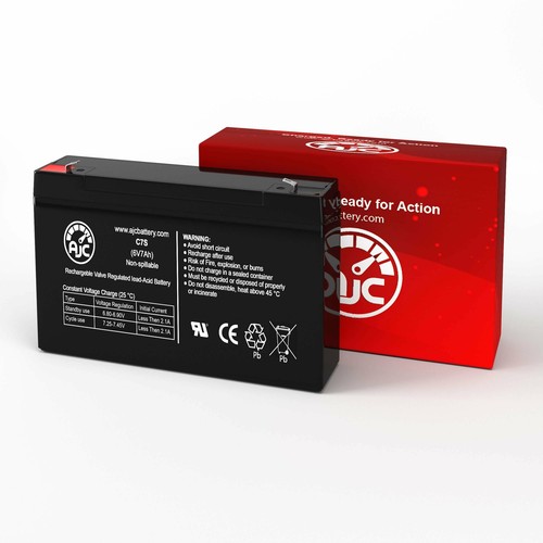 CyberPower RB0670X2 6V 7Ah UPS Replacement Battery - Picture 2 of 6