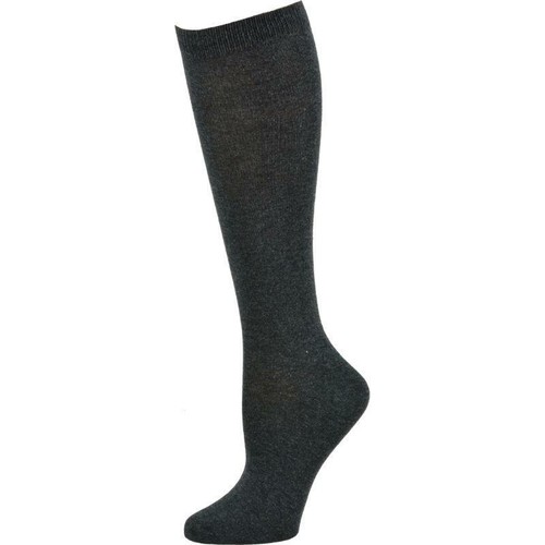Paquete de 3 pares de calcetines uniformes escolares hasta la rodilla, calcetines uniformes suaves y cómodos - Imagen 3 de 12