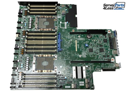 875073-001 HPE ProLiant DL380 G10 Gen10 System Board, 809455-001 - 第 1/5 張圖片