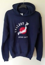 BN Gildan RUGBY WORLD CUP JAPAN 2019 HOODIE HOODED TOP L / XL NAVY BLUE  