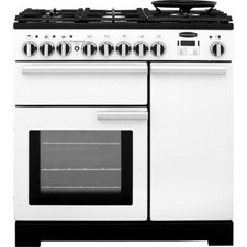 Image of Rangemaster PDL90DFFWH/C Professional Deluxe 90cm Dual Fuel Range Cooker 5