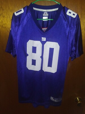 Vintage Reebok New York Giants Jeremy Shocky Football Jersey #80 Youth XL 18/20 