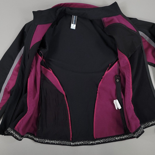 Bontrager Cycling Jacket Womens Medium Purple Windproof Softshell WSD 8580 - Picture 5 of 14