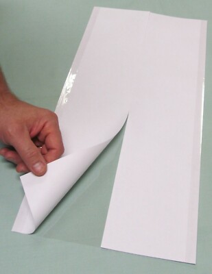 5 - 9'' x 21'' Brodart ARCHIVAL Fold-on Book Jacket Covers - super clear mylar!