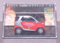 Busch 489313 Smart City Coupe Feuerwehr Sachsen - 1:87 - Neu